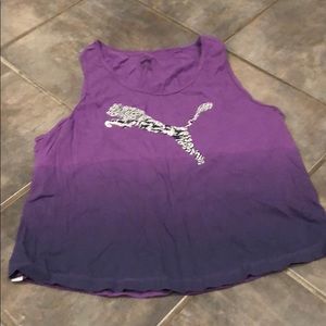 Purple puma tank